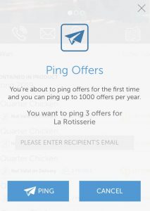 How to Ping - the ENTERTAINER app